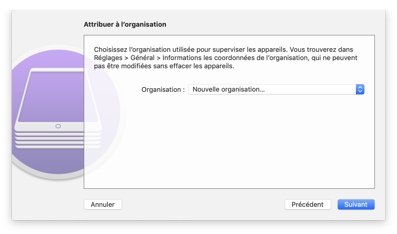 Ajouter des appareils non DEP dans Apple Business Manager avec Apple Configurator